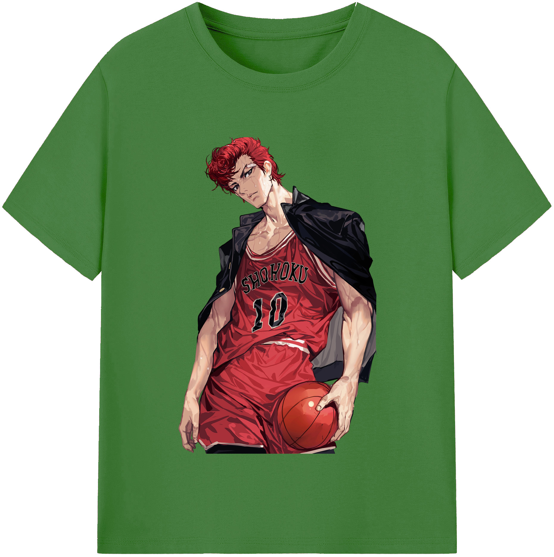 （画像用） SLAM DUNK／スラムダンク レディースカジュアルプリントTシャツ（綿100％）
